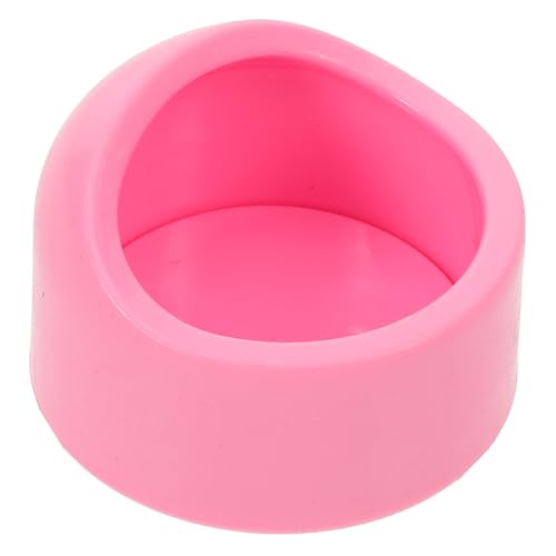 GALPADA Heightened Hamster Feeding Bowl Prevents Spills Smooth Surface Lightweight Design for Guinea Pigs Dwarf Hamsters Squirrels and Pets