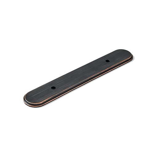 khtumeware 3 in. (76mm) Oval Cabinet Pull with Backplate, Oil Rubbed Bronze- 10 Pack by khtumeware - Used condition - US$27.54