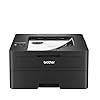 Brother HL-L2460DW Impresora láser monocromática compacta inalámbrica con impresión dúplex, impresión móvil, salida en blanco y negro | Incluye prueba de suscripción de actualización (1), renovada
