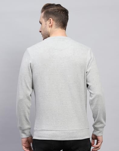 Image of Monte Carlo Mens Printed Round Neck Full Sleeve Sweatshirt (224066139)