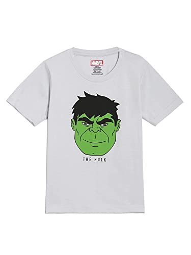 Image of Nap Chief Unisex Kid's Marvel Avengers T- Shirt for Kids | Regular Fit Cotton T Shirt for Boys & Girls Casual Wear