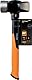Fiskars Fäustel IsoCore L für den Einsatz bei Präzisionsabbrucharbeiten, Länge: 36 cm, Gewicht: 2,18 kg, Schwarz/Orange, 1020218