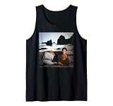 David Hasslehoff Baywatch Actor By Michael Grecco Tank Top