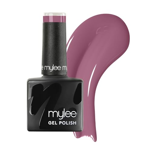 Mylee Gel Nail Polish 8ml [Vintage Rose] - UV/LED Soak-Off Nail Art Manicure Pedicure for Professional, Salon & Home Use [Pink Range] - Long Lasting & Easy to Apply