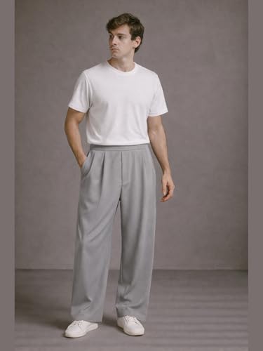 Image of Korean Pants for Man | Trekking Pants | Korean Trousers | Baggy Trackpants for Men - Effortless Style, Confident Feel, Free Movement, All-Day Comfort