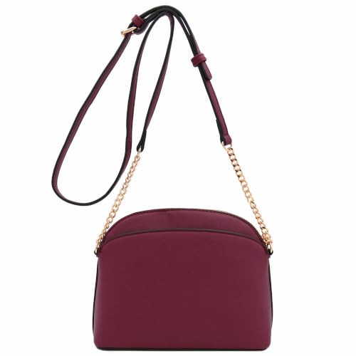 Image of FashionPuzzle Small Dome Crossbody bag with Chain Strap