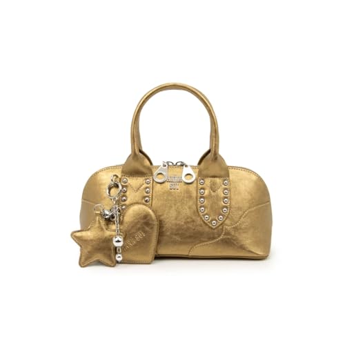 Anna Sui Luminous Gold Mini Bag