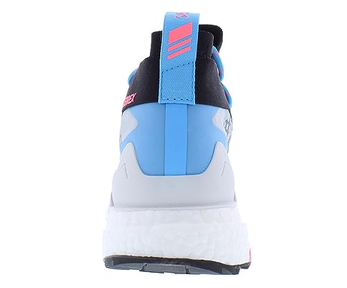 Image of adidas Terrex Free Hiker Gore Tex Womens Shoes Size 9, Color: Magic Grey /Core Black /Sky Rush /Water Blue