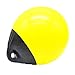 X-Haibei 1 Boat Fender Ball Round Anchor Buoy, Dock Bumper Ball Inflatable Vinyl Shield Protection Marine Mooring Buoy (Yellow, A29(D11.8*H13.8 INCH))