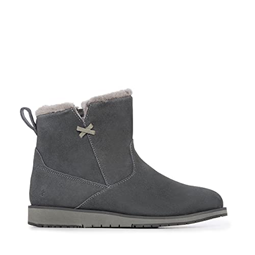 EMU Damen Boots BEACH MINI Grau Veloursleder 39