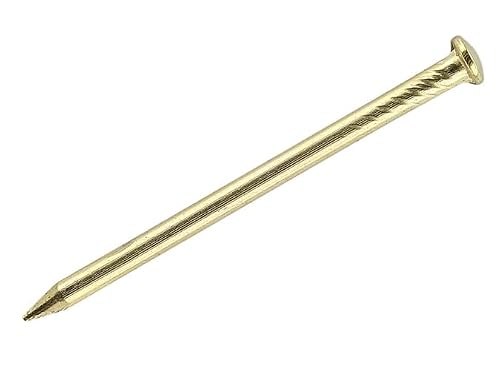 Lagunaproject Brass 100 X Wall Picture Pins 25Mm Hardened Heavy Duty Nail Hook Photo Frame Wall Hanging Diy