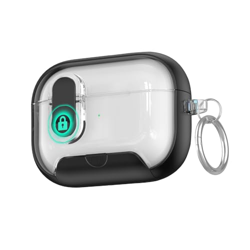 KOOLRIVER�EFor AirPods Pro 3 �ϏՌ� �P�[�X ��3���� �J�o�[ �J���r�i�t�� 2�d�\�� TPU +�v���X�`�b�N �n�[�h�P�[�X �ی�J�o�[ Qi�[�d ���C�����X�[�d �Ή� �G�A�[�|�b�Y �v�� Pro3 2025���f�� ���C�����X�C��