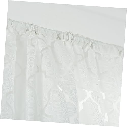 Cortina translúcida bicolor en forma de burbuja procesada para barra de salón 4