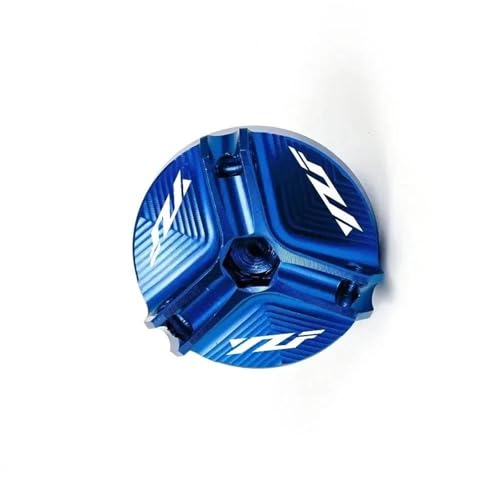 Tapa de aceite para motor Yamaha YZF R1 R3 R6 R125, accesorio de protección CNC azul
