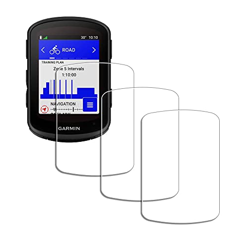 Glass Screen Protector for Garmin Edge 840/840 Solar/Edge 540 [3 Pack] CiDaPro Tempered Glass Easy Installation