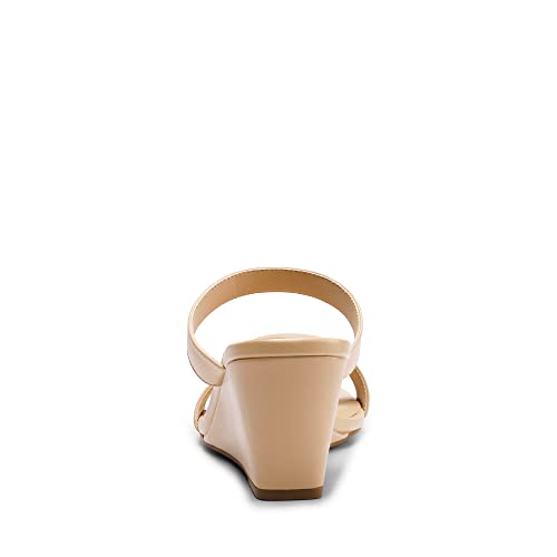 Image of DREAM PAIRS Womens Slides Slip On Wedge Sandals
