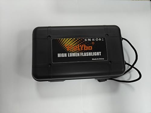 Relybo Flashlights High Lumens Rechargeable, LED Flashlight Super Bright 3000 Lumens XHP70.2, High Power Tactical Flashlight Powerful, Handheld Flash Light for Camping, Hiking, Emergency