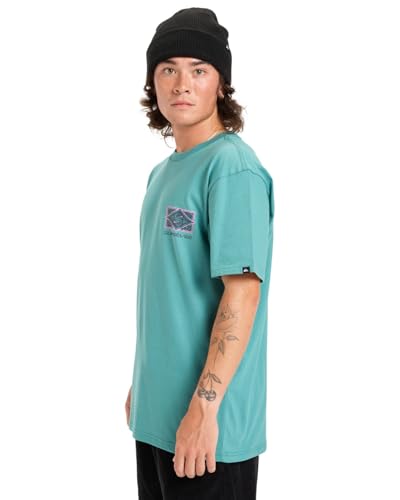 T-Shirt Quiksilver Evo Crisis Manches Courtes Vert XL - 4