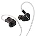 HiFiGo Kefine Klean High-Fidelity Earphones, 10mm DLC Dynamic Driver IEM Earbuds with Interchangeable Nozzles and Dual-Cavity Structure (Klean)
