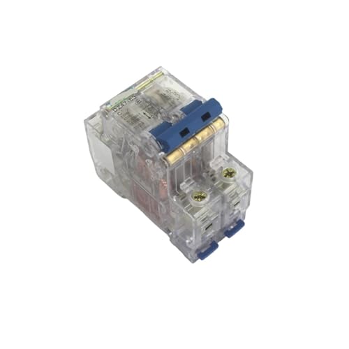 Disjoncteur miniature 2P 10A boîtier transparent DP de type modulaire