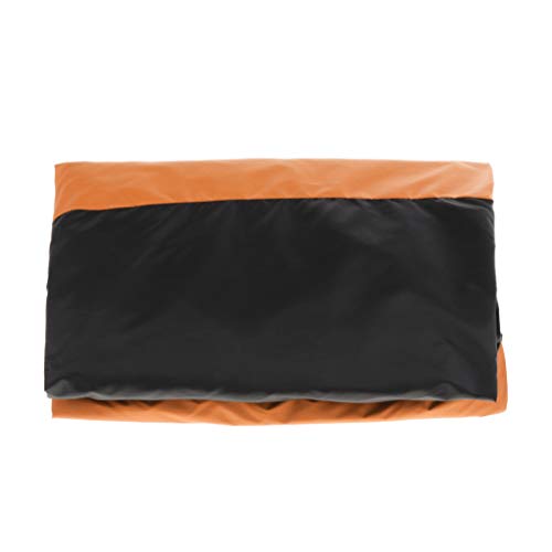 gazechimp Capa Da Motocicleta Resistente à Prova Dwaterproof água para Neve Inverno Chuva Laranja Xl
