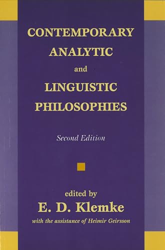 Contemporary Analytic and Linguistic Philosophies