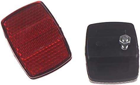 Bicycle Safe Reflector Bicycle reflectors Bicycle Reflective Reflector Bicycle Bike Handlebar Reflector Reflective Front Rear Lens 2pcs