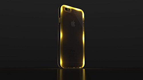 TAMO LED Flashing Case for iPhone 6 Plus/6s Plus - Gold - Carrying Case - Retail Packaging - Gold