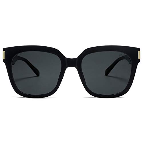 SOJOS Polarized Sunglasses for Women Men Trendy Square Large Sun Glasses SJ21492