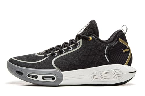 Image of LI-NING Wade Shadow 7 Men's Basketball On-Court Shoes Lightweight Rebound Anti-Slip Professional Sneakers for Training Sports Daily Wear