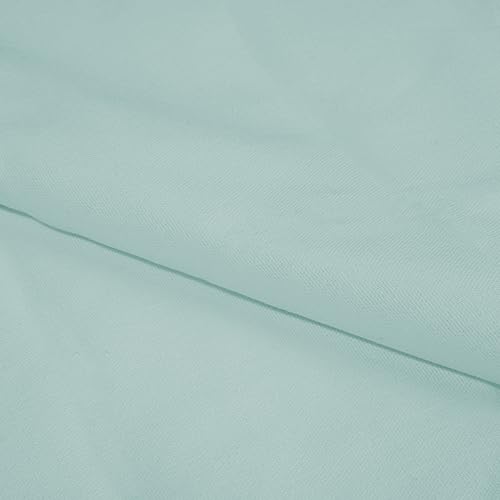 Image of R home Solid Cotton Table Napkins, Soft Cloth Napkins for Dining Table, Reusable & Washable, Ideal for Formal Dining, Cocktail Nights, Weddings, Home Bar & Table Decor (6, Sky Blue)