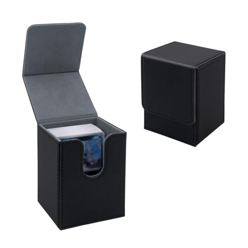 Tolesum Vertical Trading Card Storage Box Contenir à 100+ Cartes pour MTG, Commander TCG, Cartes à Collectionner - Coffret de Collection Décoratif pour...