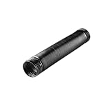 Copolymer Solid Drain Pipe, 4 Inch Diameter, 8 Feet Length, Black Flexible Corrugated Pipe for Underground Foundation Water Diversion (4 in. x 8 ft.)