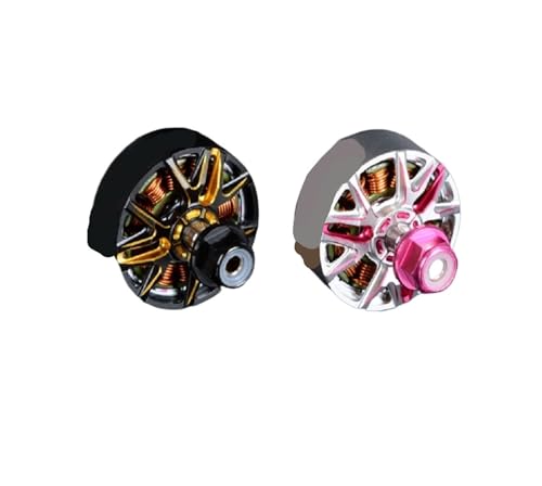 4 �s�[�X/�Z�b�g V4 2207 2040KV 5-6S FPV �u���V���X���[�^�[�A5 �C���`�v���y�� RC ���[�V���O�t���[�X�^�C���h���[���ƌ݊�������(4pcs Silver 1960KV)