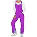VOGFFR Snow Pants Women,Snow Bibs Women Insulated Waterproof Bib Overalls Snowboarding Winter Athletic Pants Windproof Warm Ski Overalls Purple