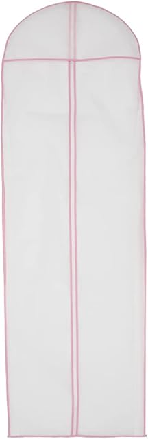 Wedding Dress Bags , 180cm/70.8inch Non-woven Bridal Dress Cover Storage Bag with Zips Long Full length Breathable Garment Bags Covers for Long Dress Dance Costumes Suits Coat (1Pcs)