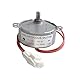 CHANCS Synchronmotor TYC-50 24V AC 1/1.2RPM CCW 4W Kleiner Elektromotor Drehkranzgetriebe für Katzentoilettenboden Förderbänder