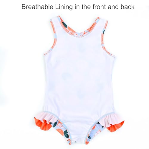 Image of QPANCY Girls Swimsuits Unicorn Bathing Suits Toddler Kids One Piece Swimwear