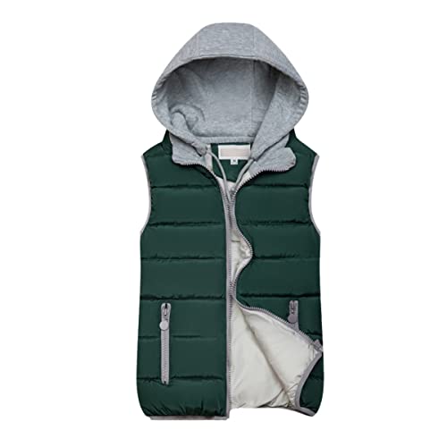 Veste d'hiver chaude à capuche pour femme vert bonbon taille M