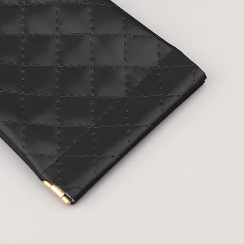 Image of Soft Sunglass Case PU Leather Squeeze Top Eyeglass Case Portable Sunglass Pouch Organizer Bag