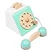 Eastuy Telefon Mit Wählscheibe Für Kinder, Spielzeugtelefon Aus Holz, Rollenspiel Für Jungen Und Mädchen, Klassisches Telefonspielzeug Für Kinder Ab 3 Jahren (weiß Grün)