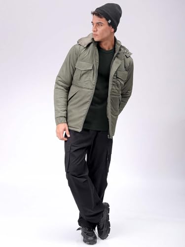 Image of The Indian Garage Co Polyester Men's Winter Jacket