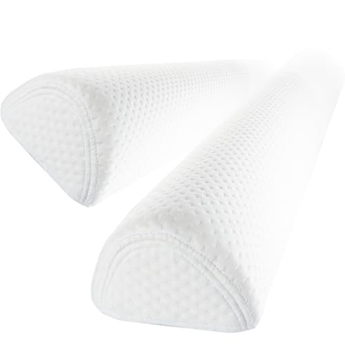 Toddler Bed Bumper Foam Bed Rail with Washable Cover (2-Pack)