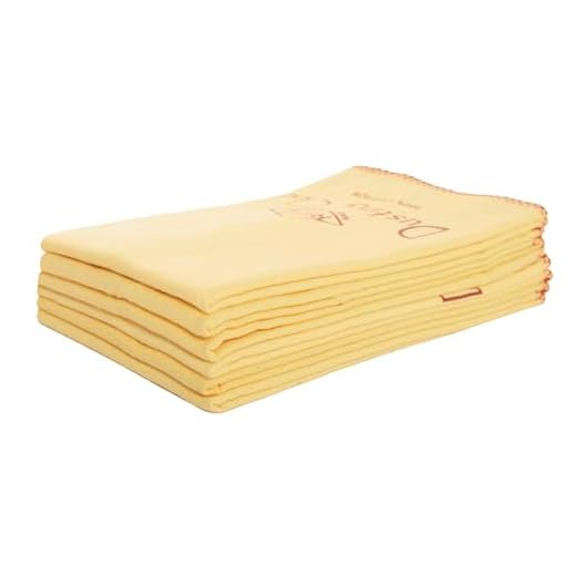 Ritz Duvateen Flannel Dusting Cloth, Yellow, 6 Pack