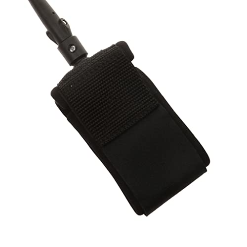 YIJU Trela ​​de Stand Up Paddle de 10 Pés - Windsurf Stand Up Paddle Leash - Preto