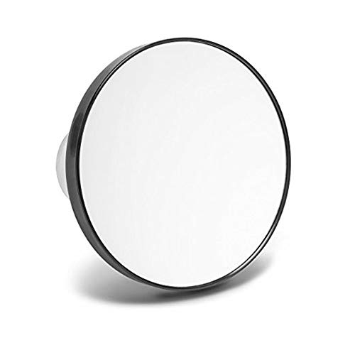 Espejo de maquillaje redondo con aumento 10X portátil