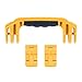 Pelican 1500 Replacement Handle & Latch Set by ColorCase - Yellow Handles & Double Throw Latches