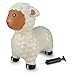 Produktbild JAMARA 460590 - Hüpftier Schaf mit Pumpe - BPA-Frei bis 50 kg, fördert den Gleichgewichtssinn und die motorischen Fähigkeiten, robust und widerstandsfähig, pflegeleicht