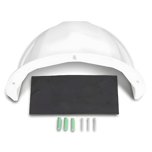 Housse de protection pour caméra dôme et PTZ universelle blanche