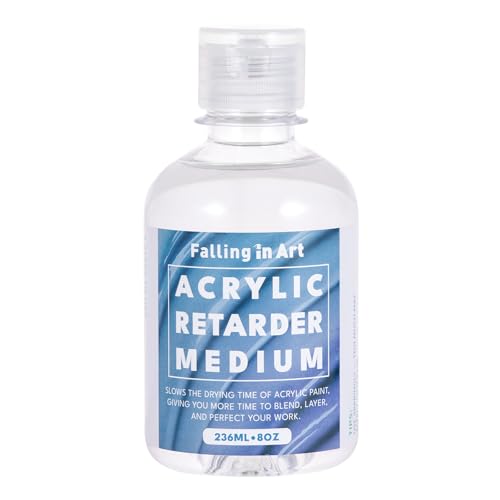 Falling in Art Acrylic Paint Retarder Medium (8 Oz)